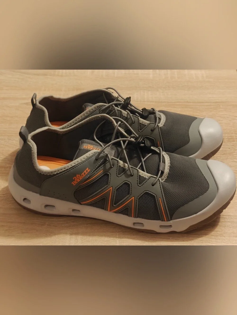 Flozzz HydroPro Water Shoes Men's Size 14 Black Aqua Beach Swim Shoes
